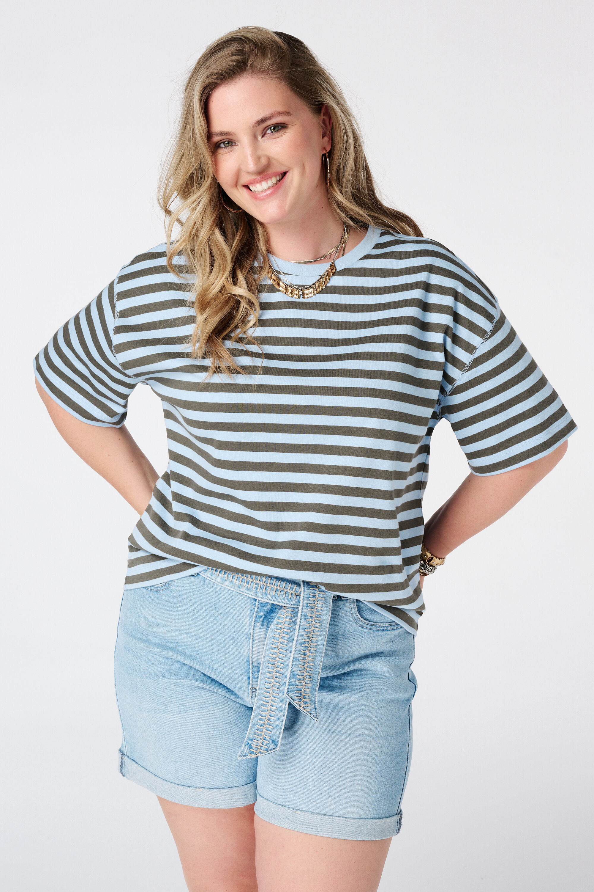 Gestreept t-shirt image number 0