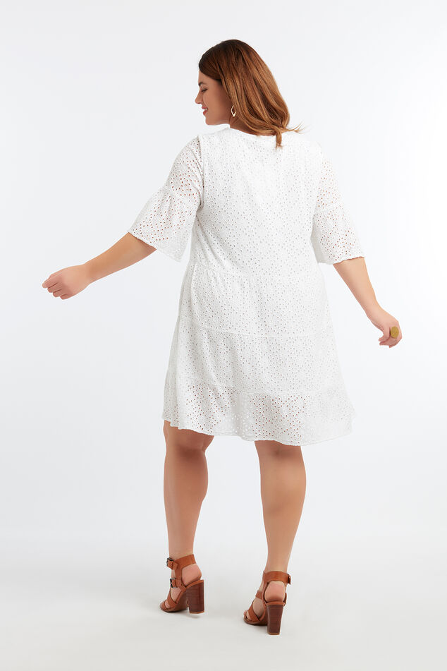 Tuniekjurk met broderie image number 4