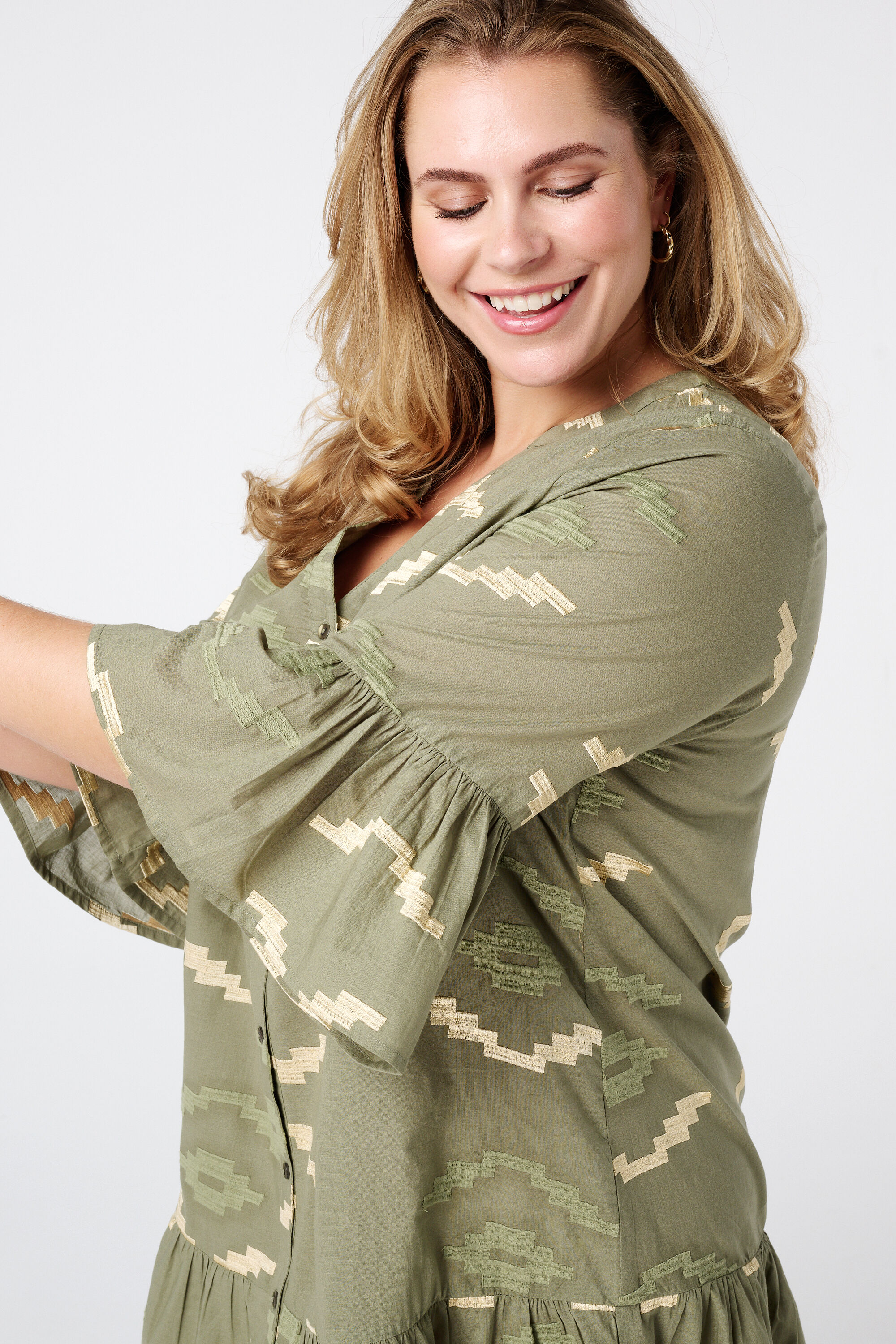 Jurk met print image number 4