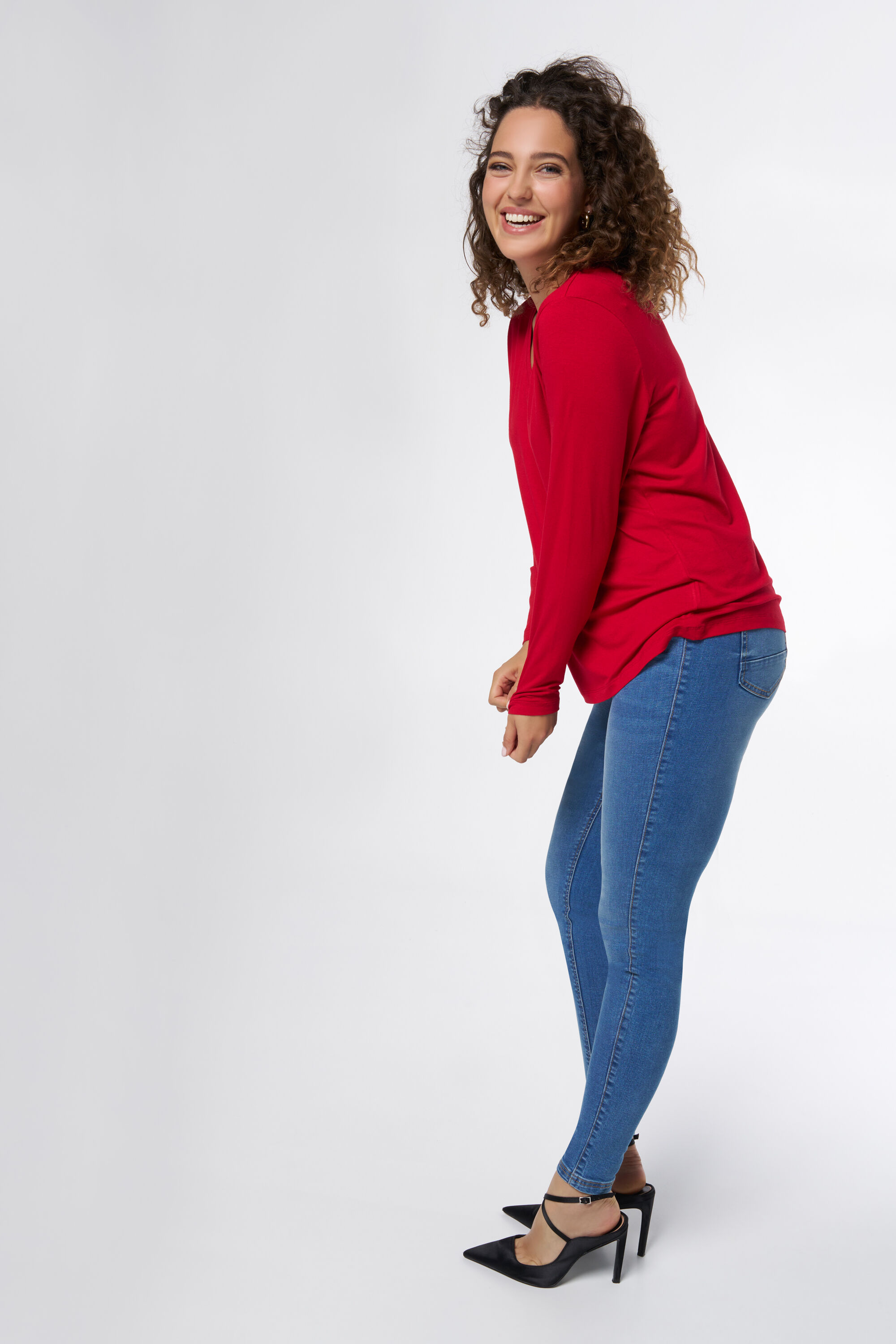 Top met lange mouwen image number 5