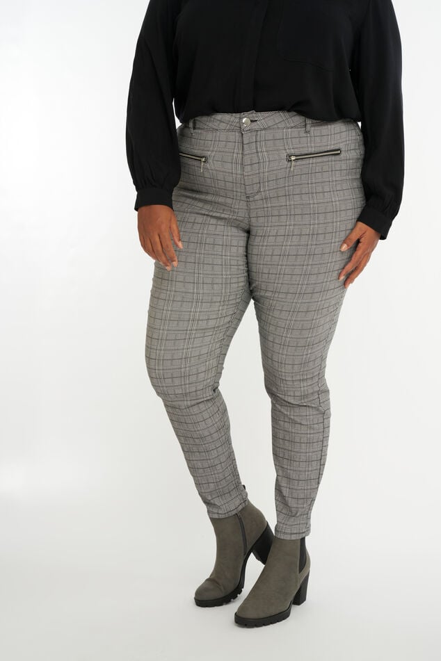 Broek met ritsdetails image number 4