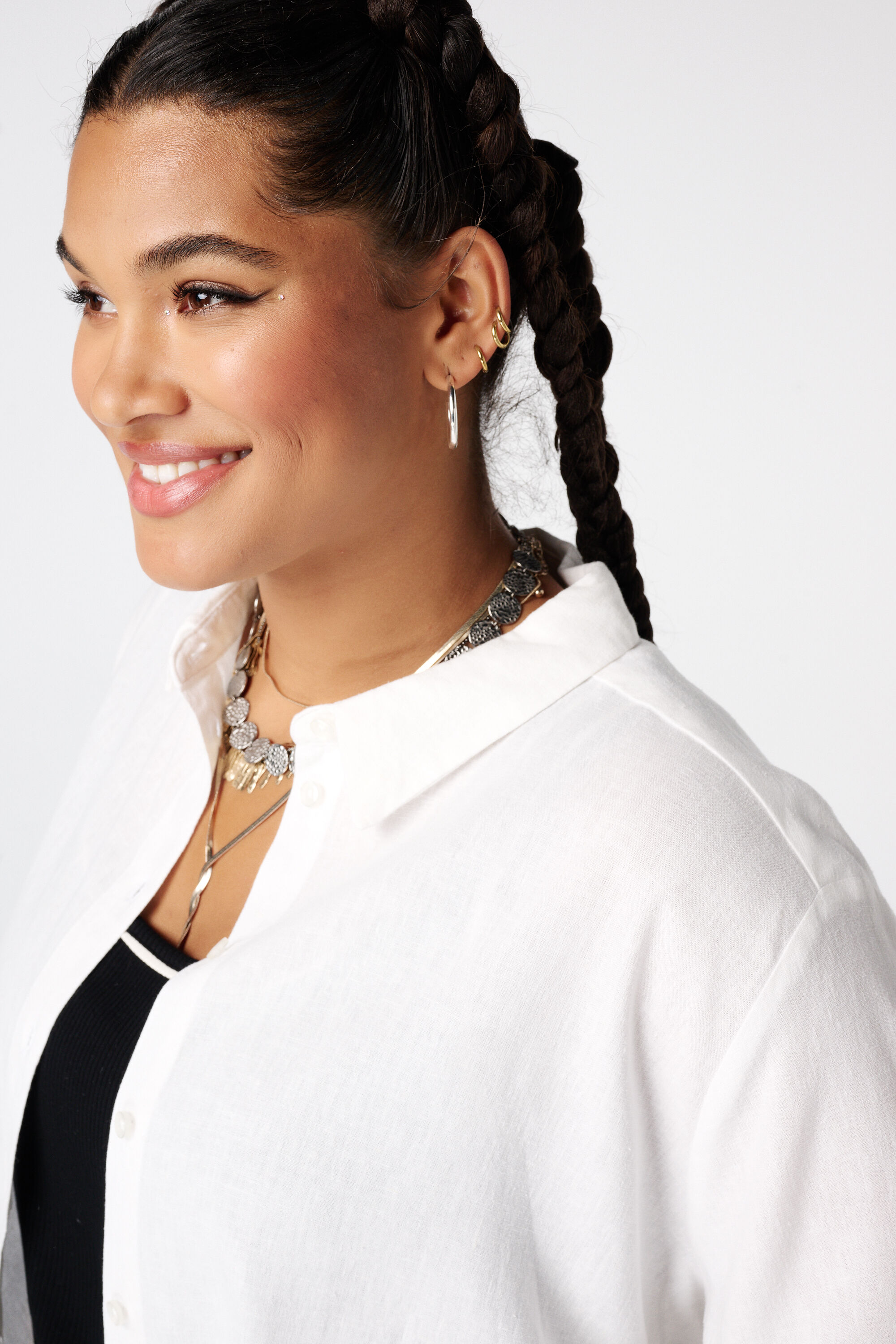Linnen blouse image number 4