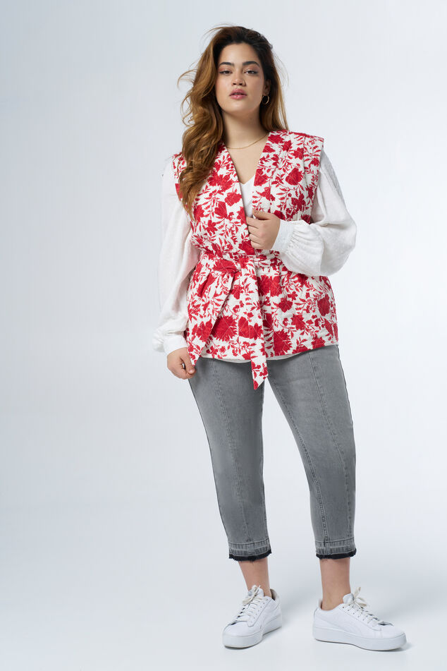 Gilet met print image number 0