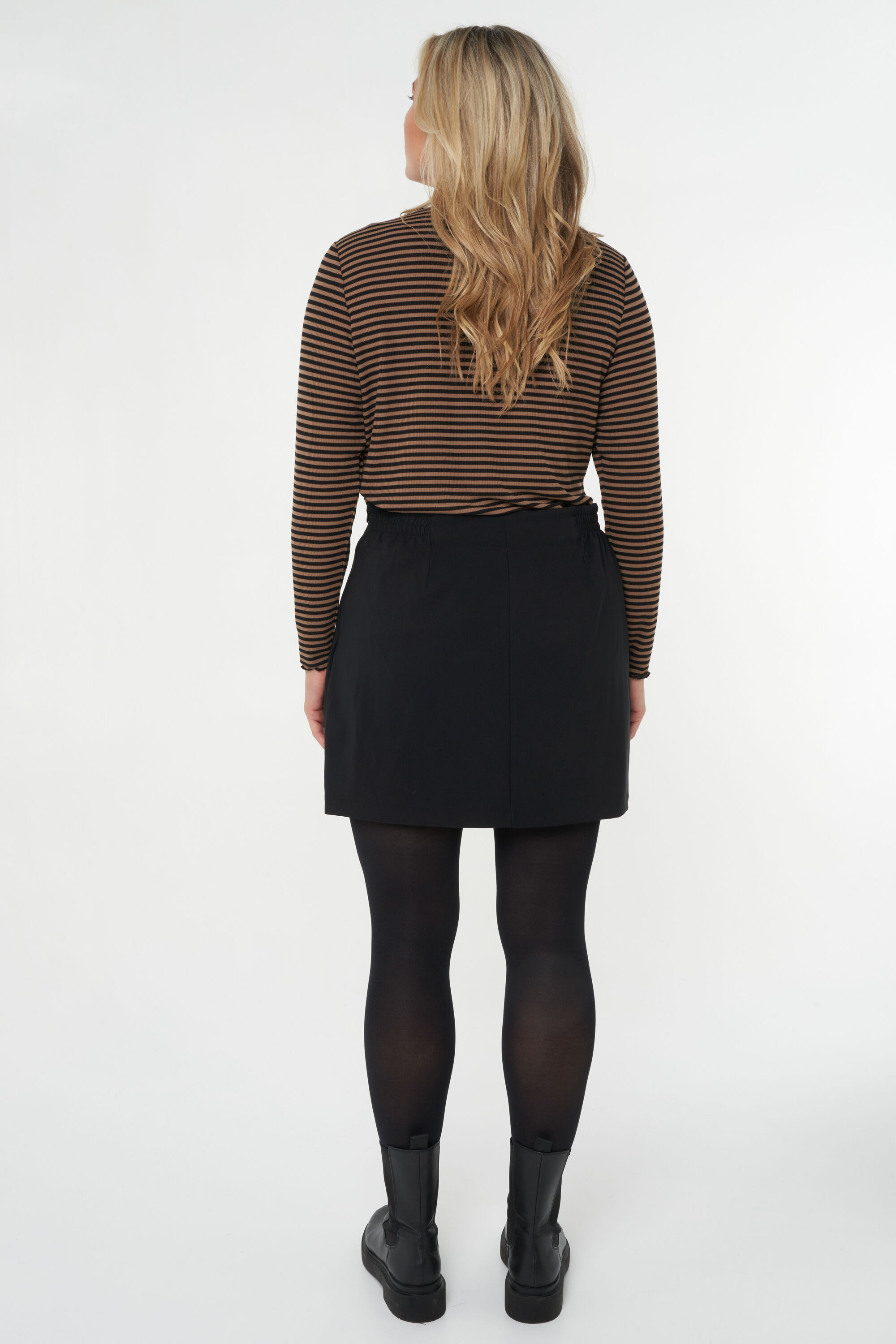 Jupe-culotte avec fente image number 4