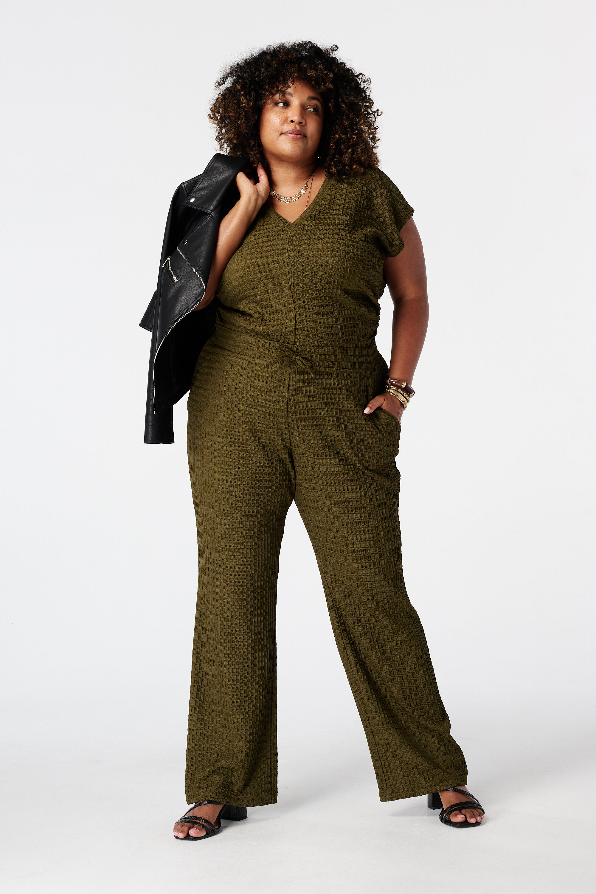 Broek met elastische taille image number 0