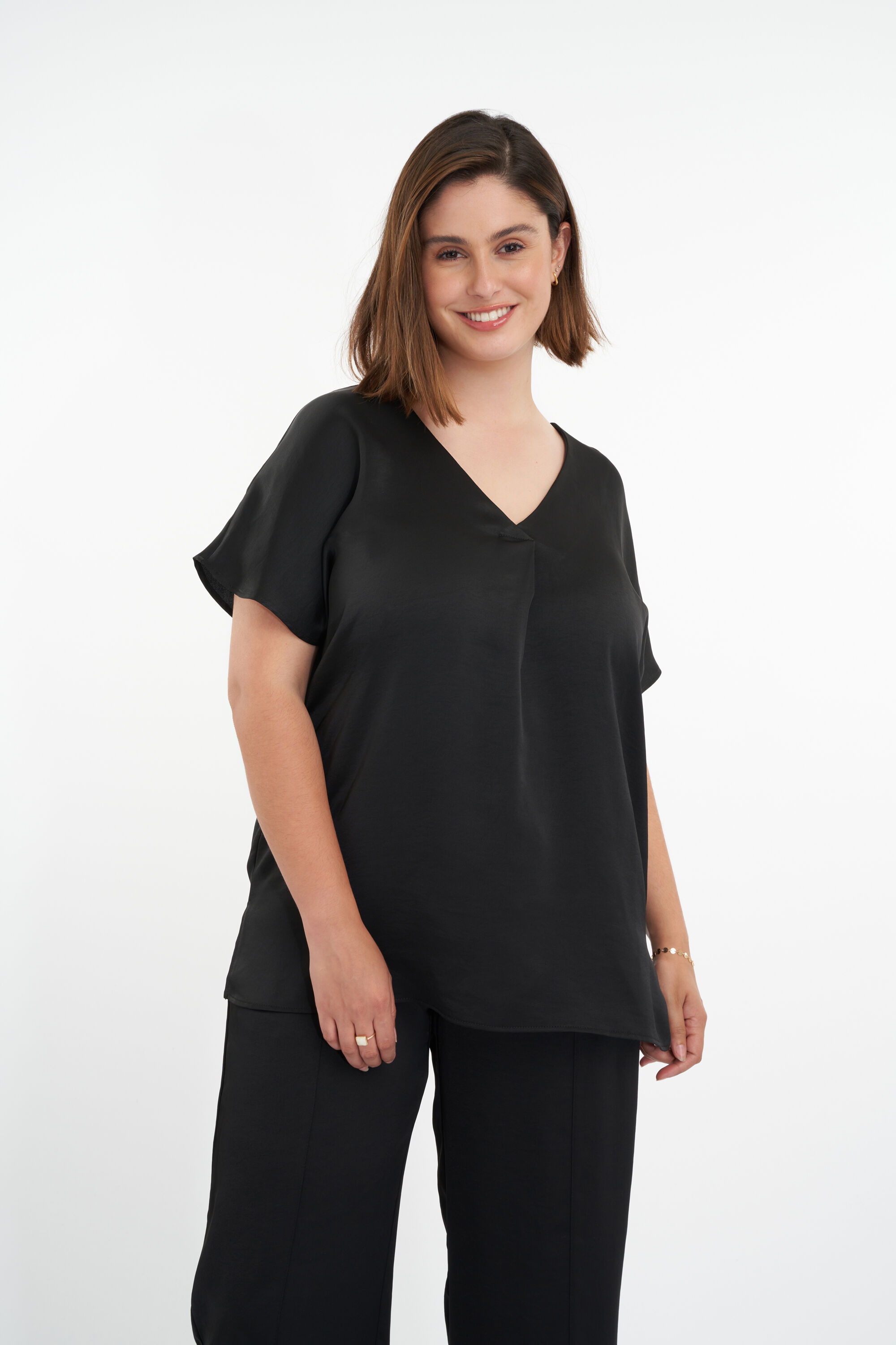 Satijnen blouse image number 0