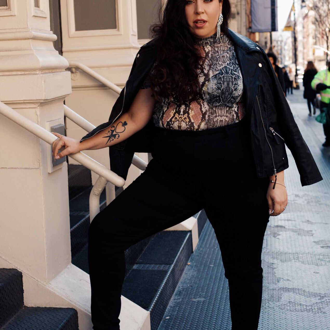 Lookbook Snake Top