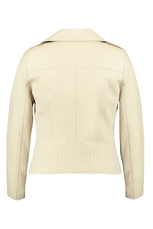 Veste style motard en similicuir image number 3