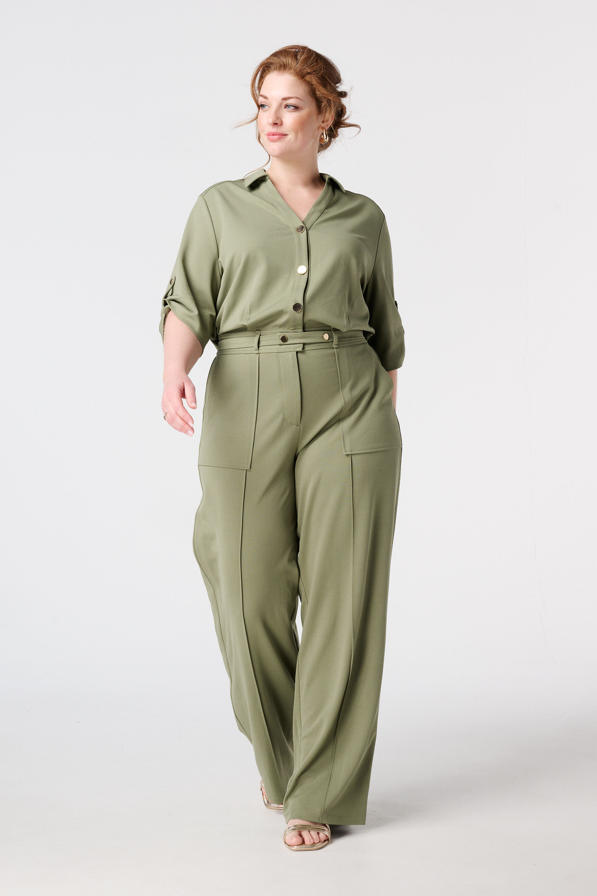 Jumpsuit met metalen details image number 5