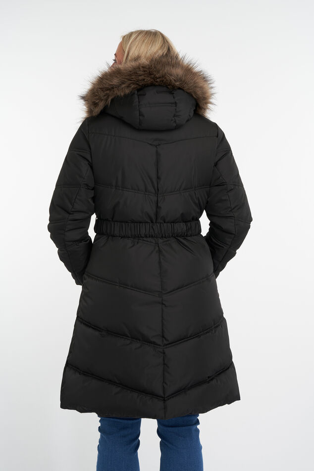 Veste matelassée avec ceinture image number 4