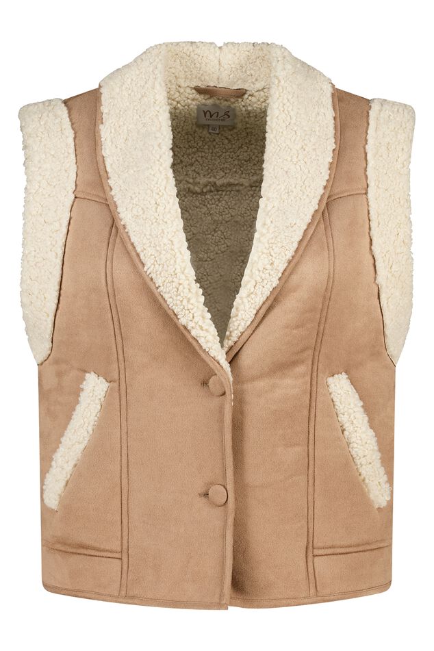 Gilet avec doublure teddy image number 1