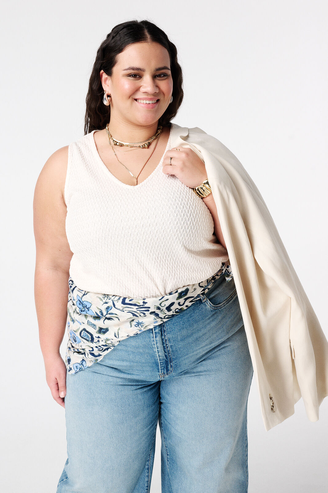 Sjaal met print image number 2