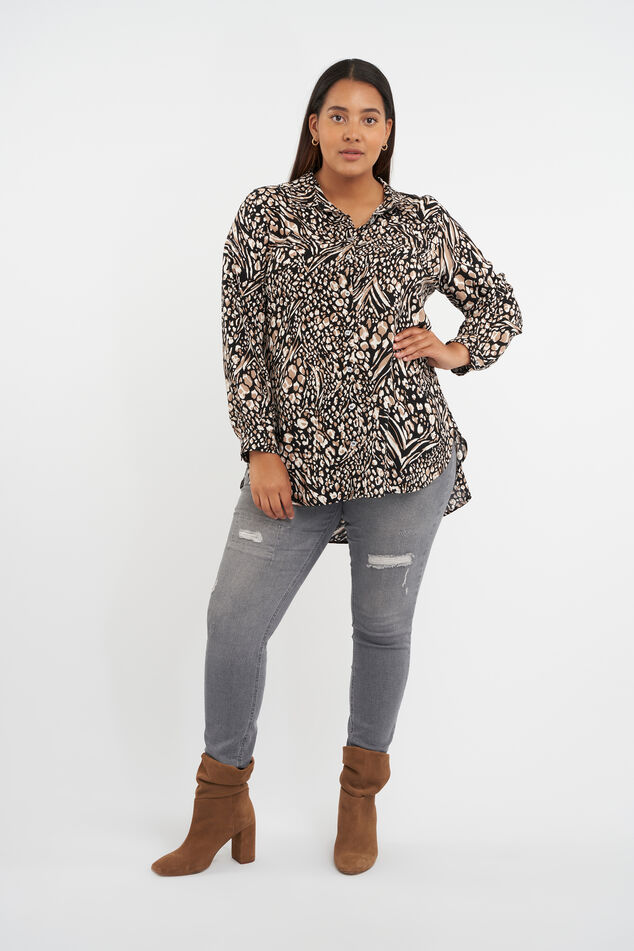 Blouse met print image number 5