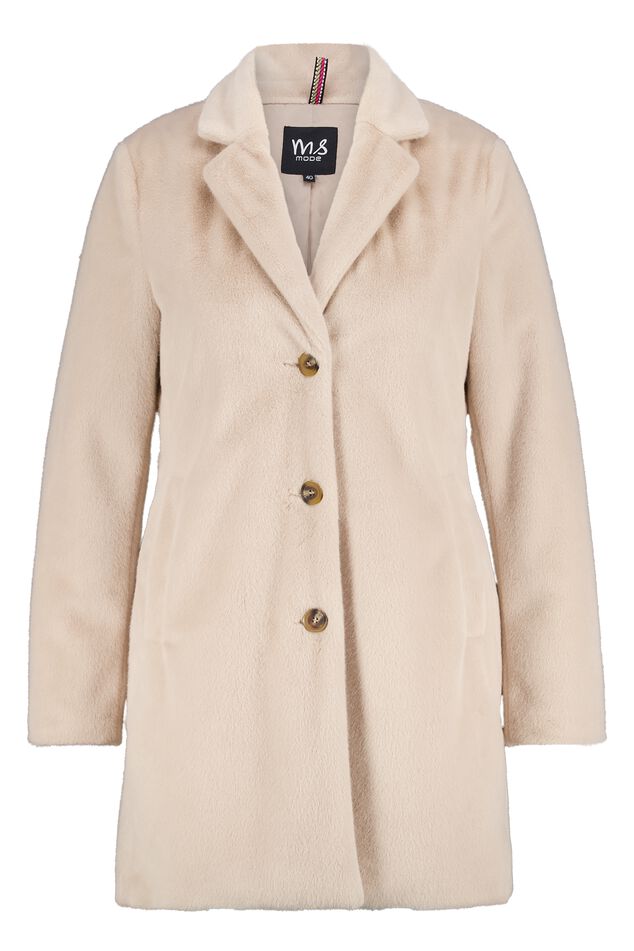 Manteau en fausse fourrure image number 1