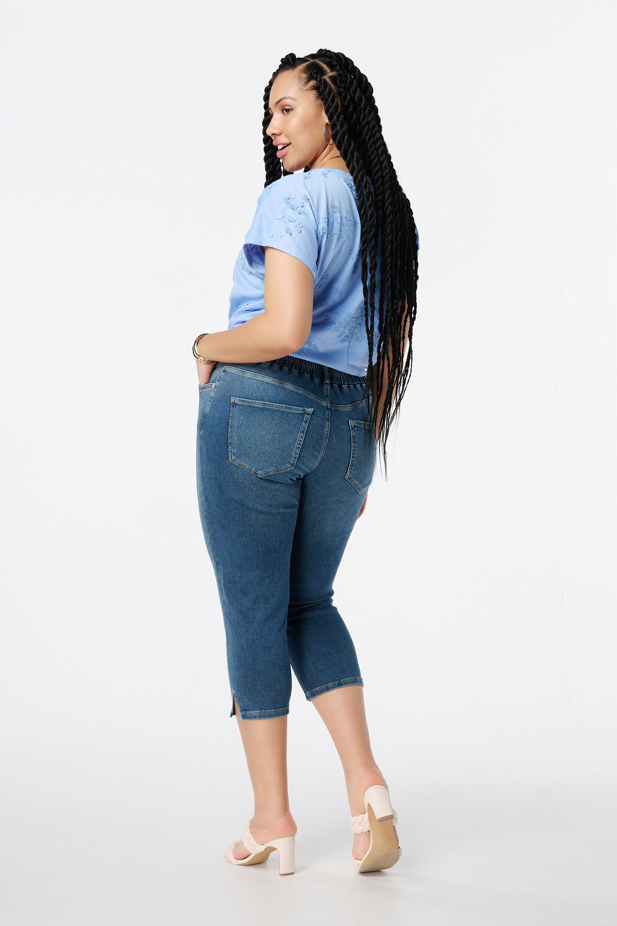 Capri met strikkoord image number 3