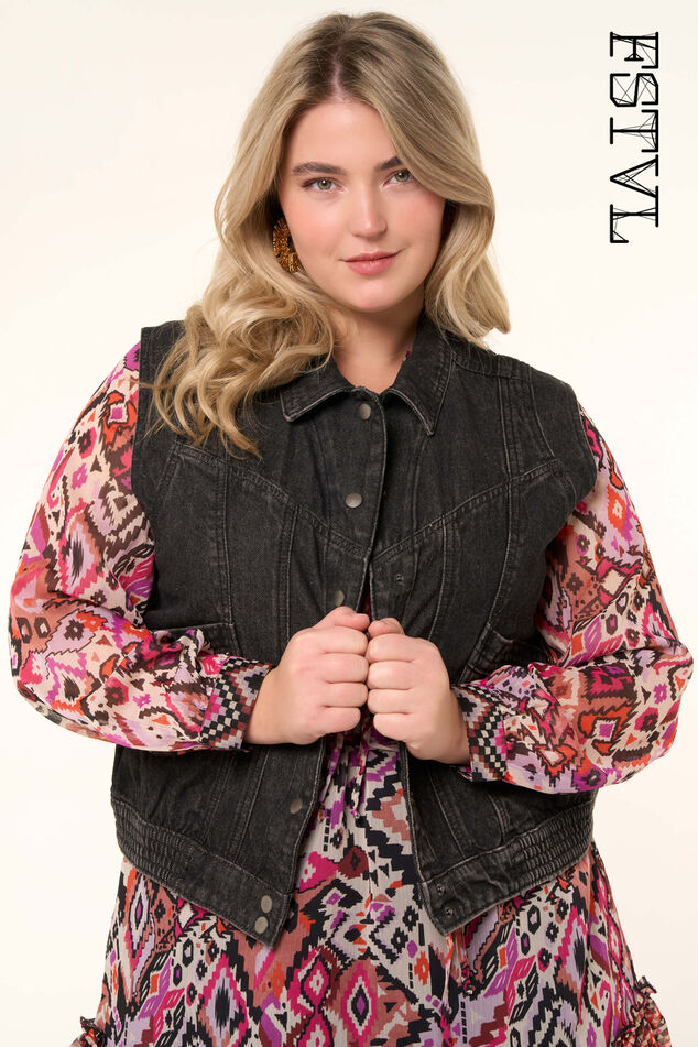 Denim gilet  image number 0