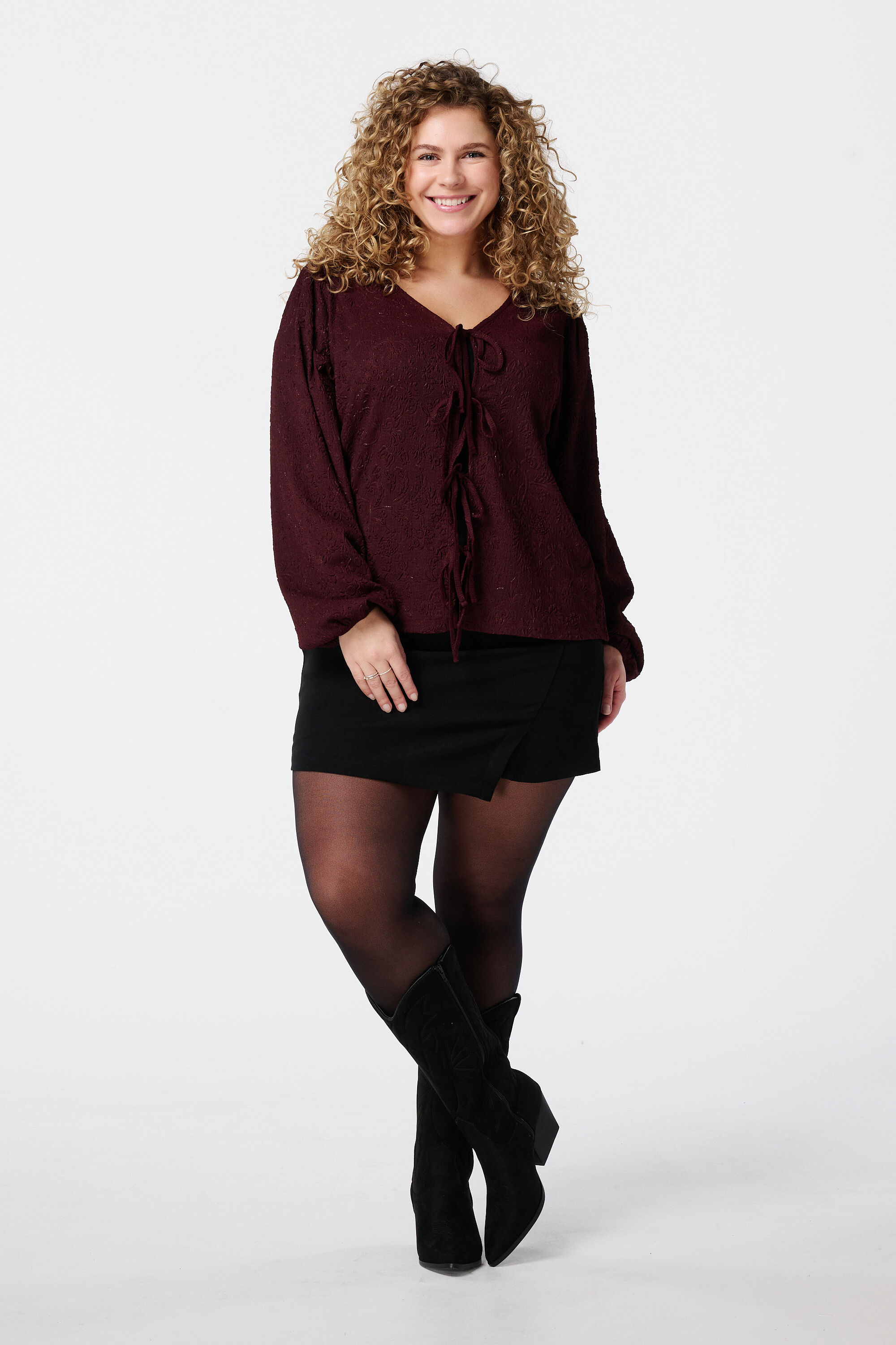 Top met strikjes image number 5