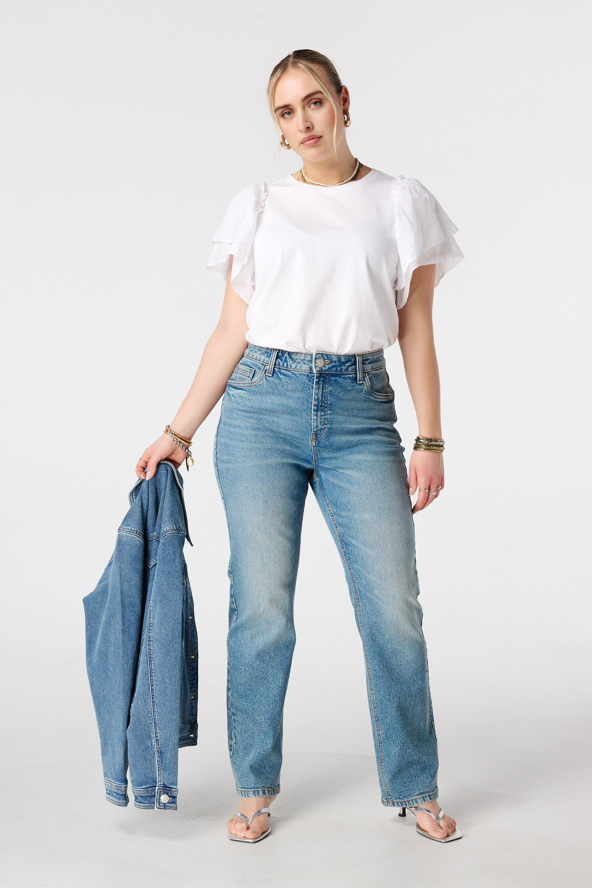 Top met vlindermouwen image number 5