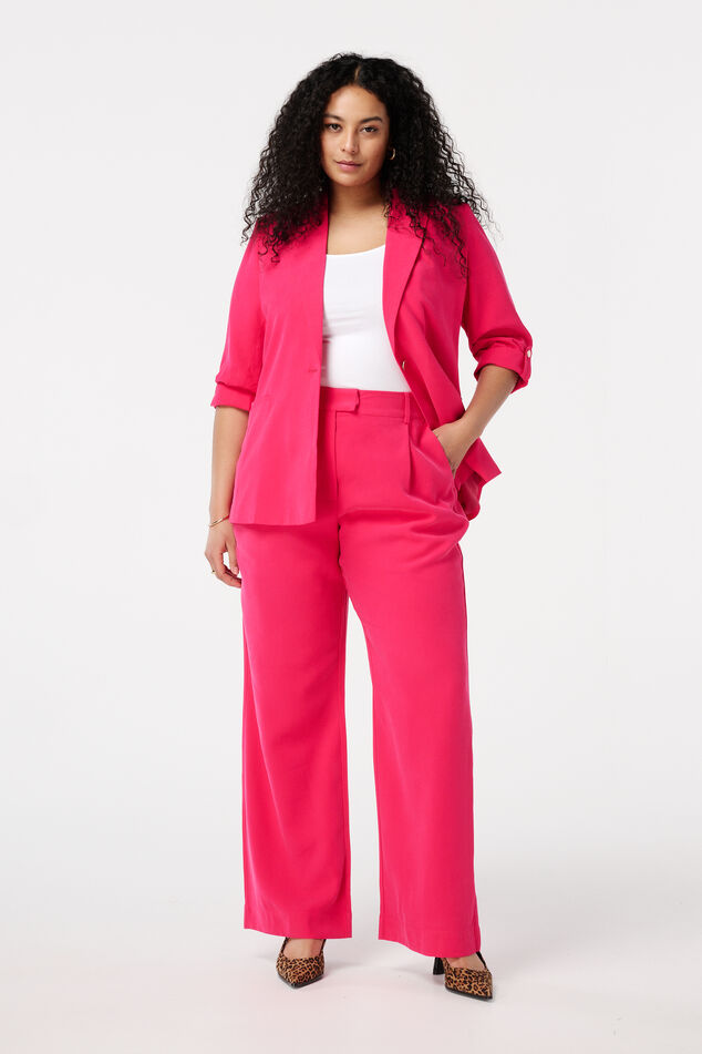 Blazer met opgerolde mouw image number 5