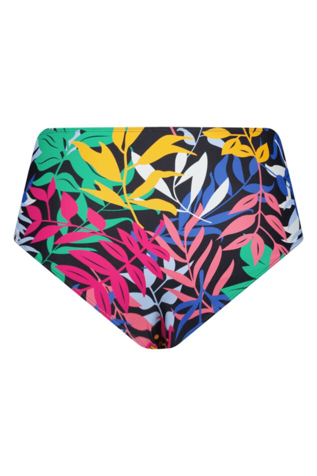 Bikinibroekje met overslag en metalen detail image number 3