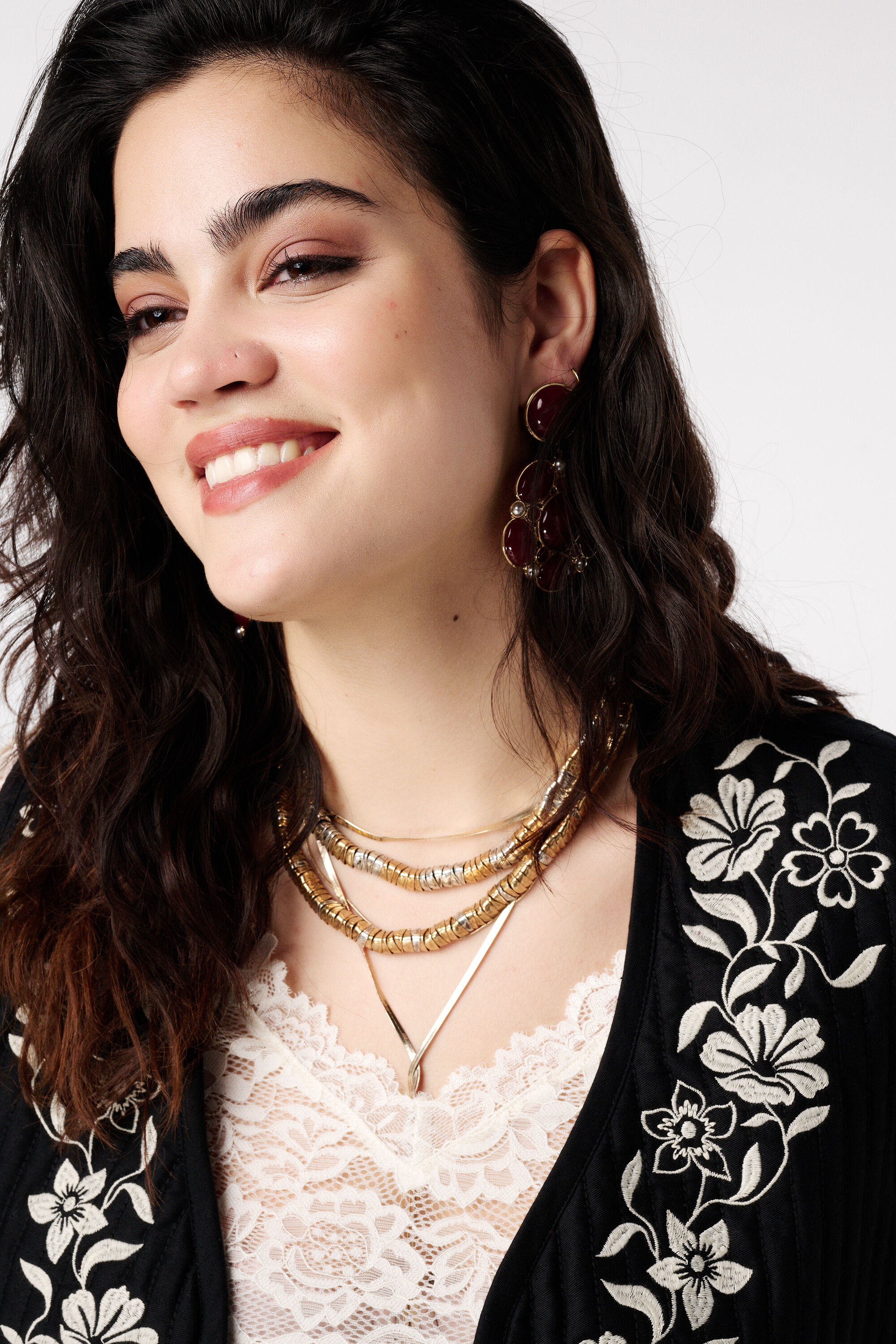 Gilet met broderie image number 4