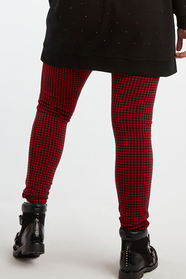 Femmes Legging a carreaux MS Mode