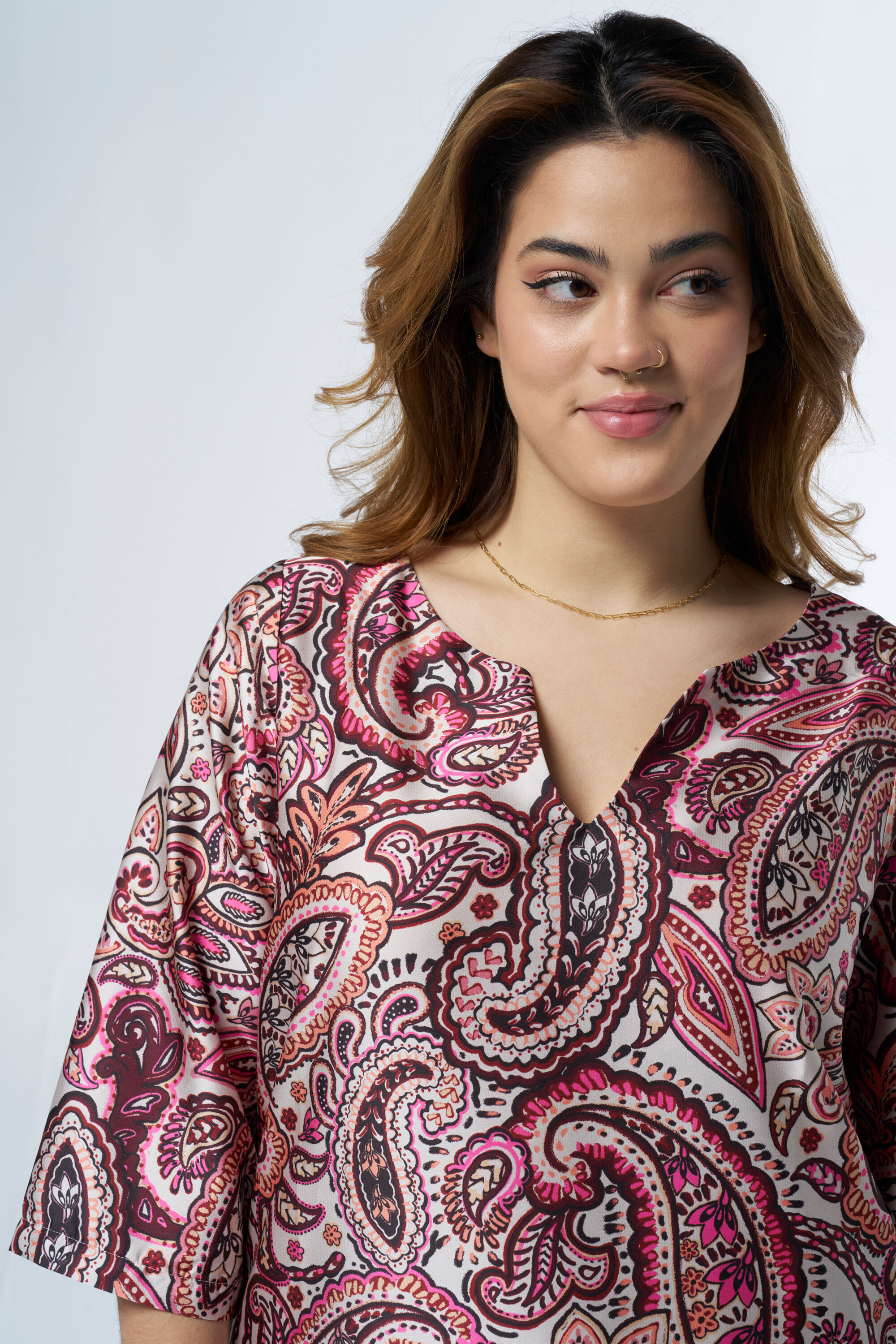 Jurk met paisley print image number 4