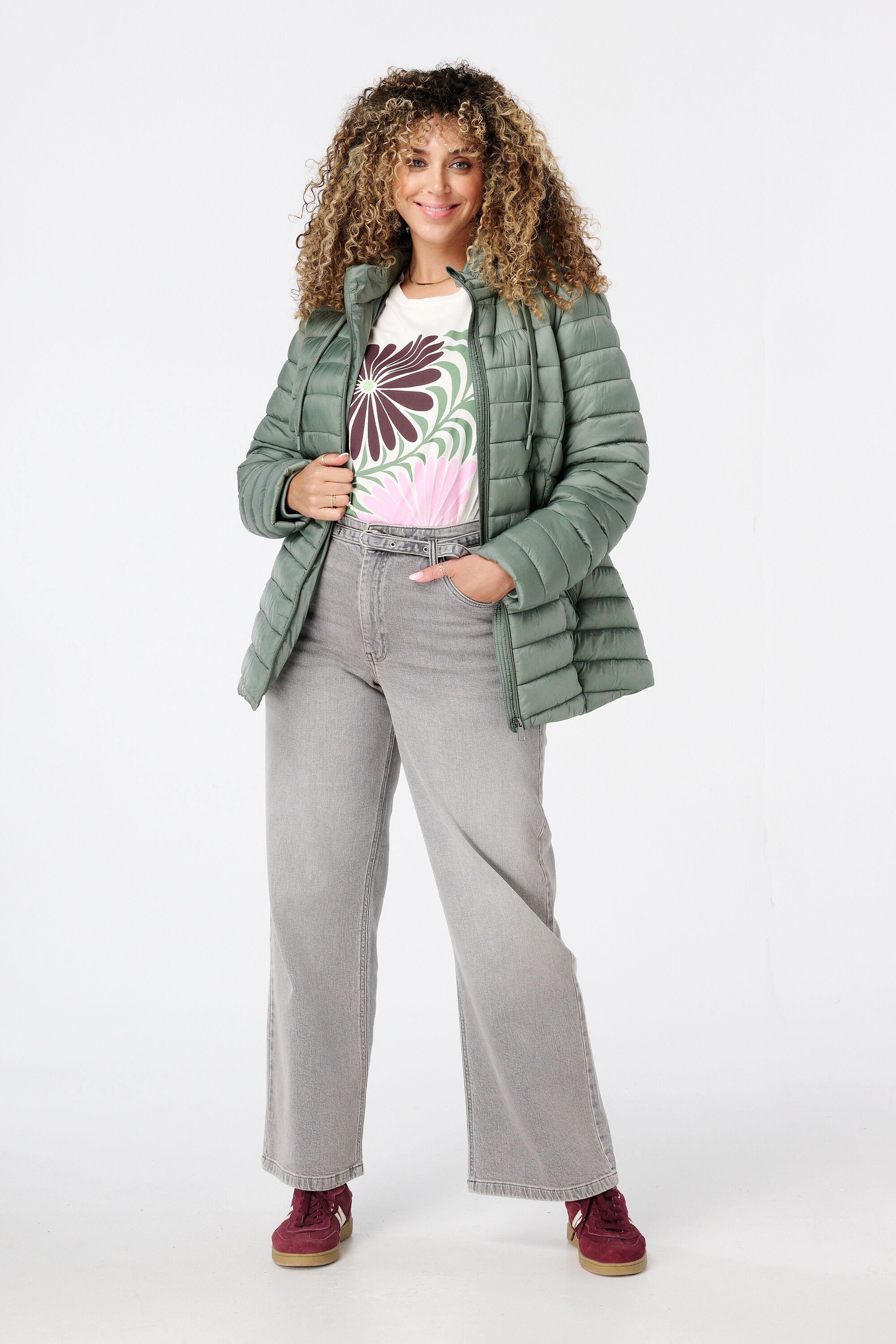 Veste l&eacute;g&egrave;rement matelass&eacute;e image number 5