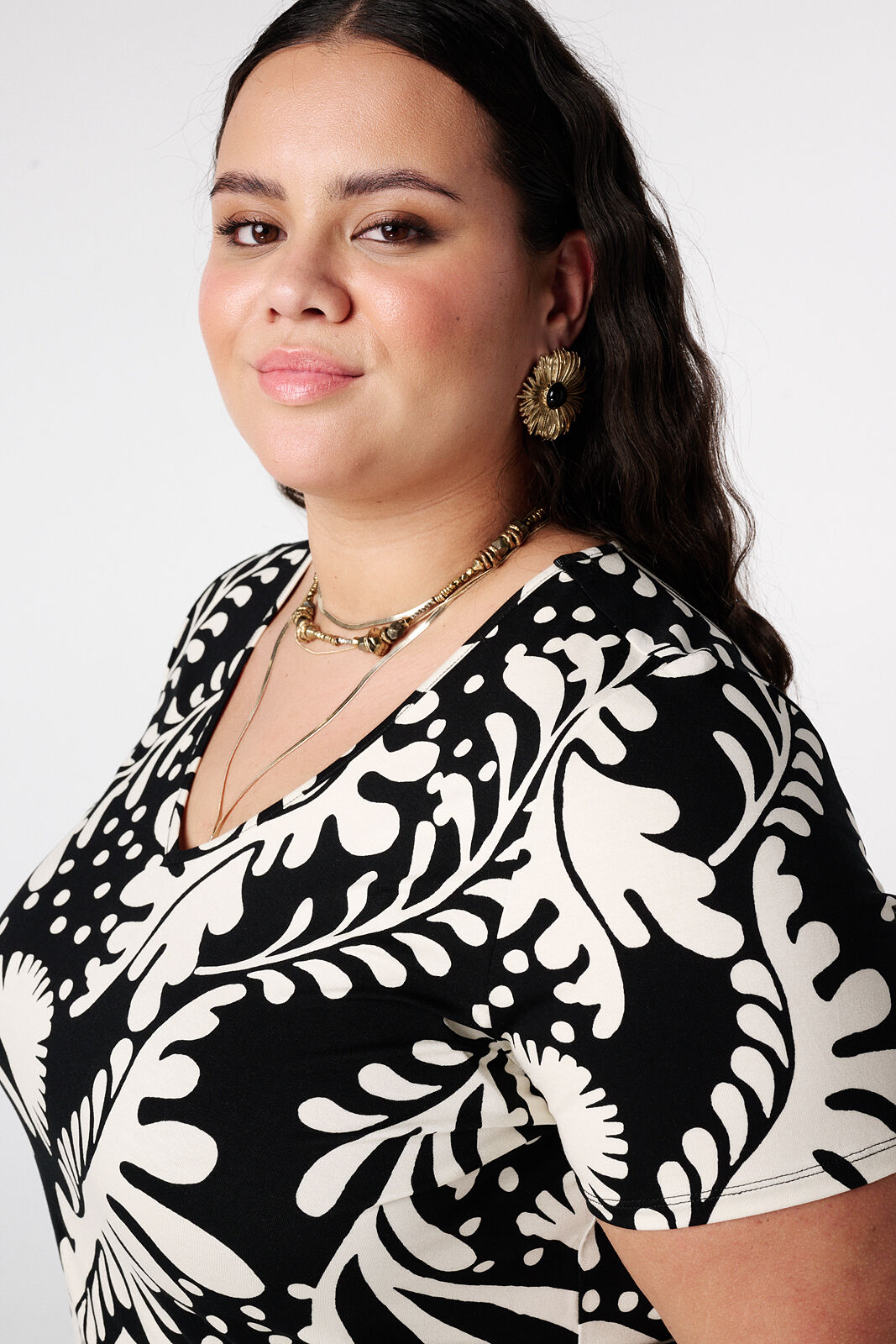 T-shirt met print image number 4