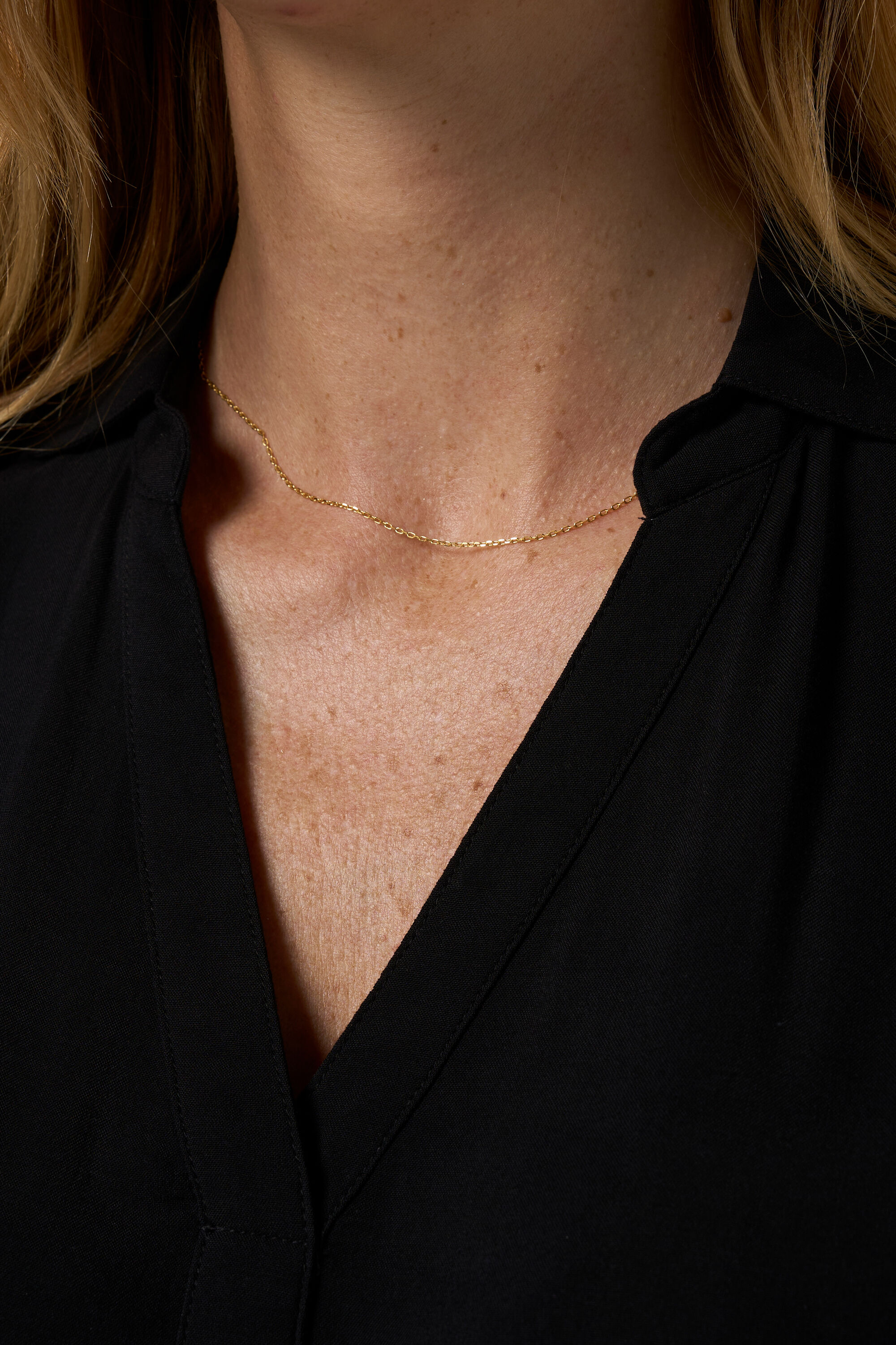 Blouse met v-hals image number 4