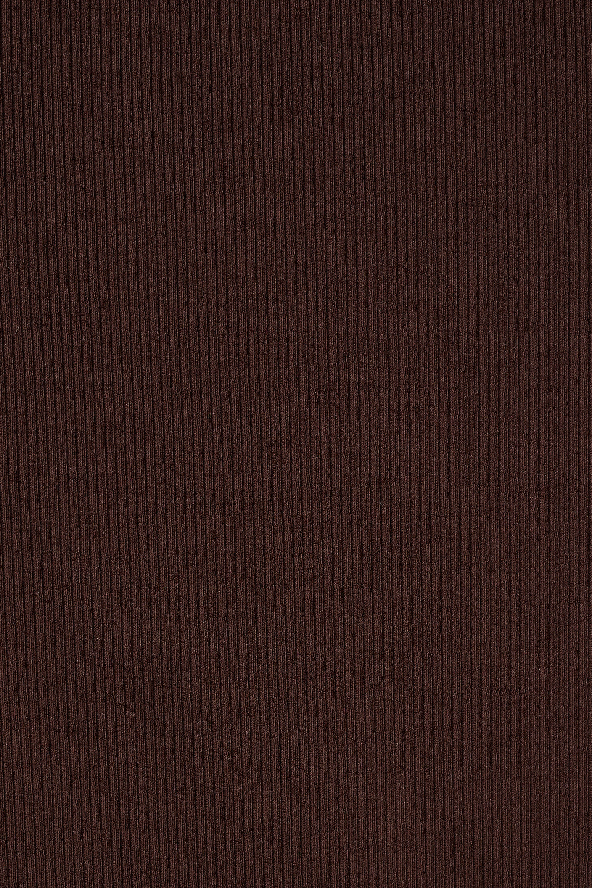 Ribstof top met v-hals image number 6