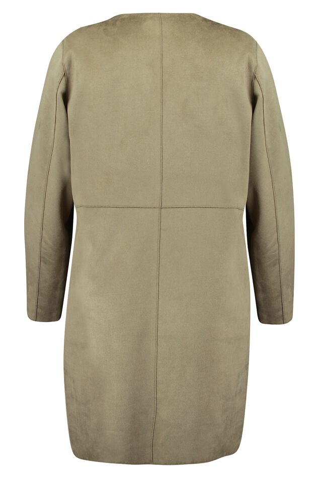 Suedine jas image number 3