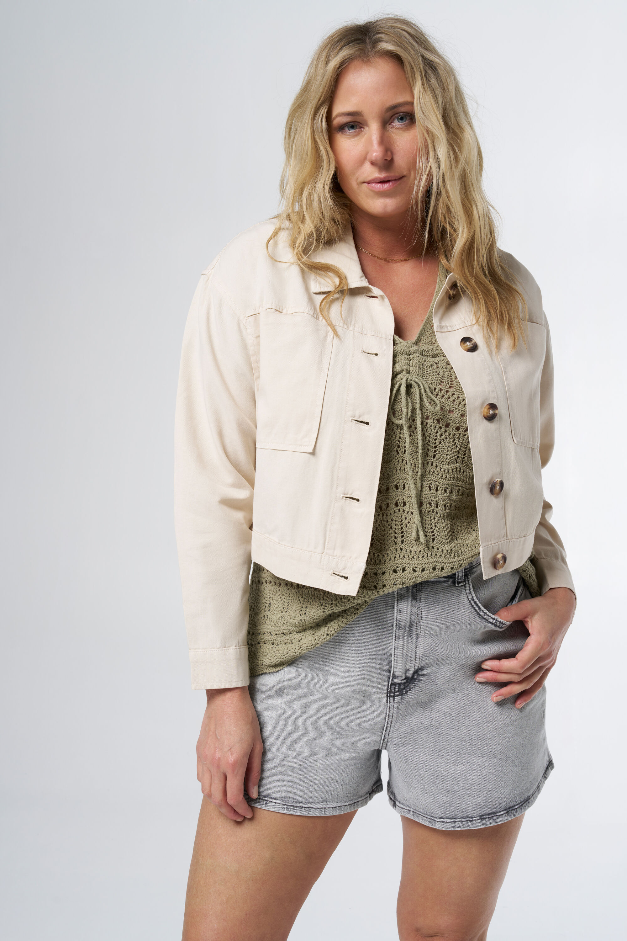 Ruimvallend cargo jasje image number 5