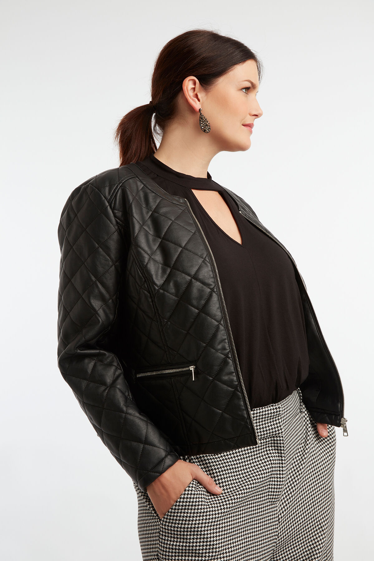 Imitatieleren jasje image number 2