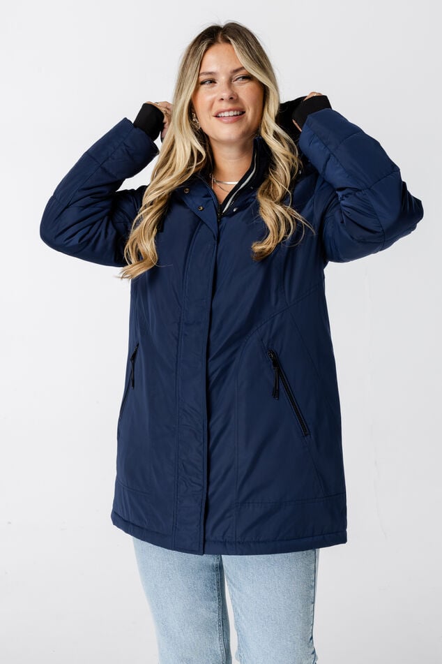 Veste zippée avec capuche image number 0
