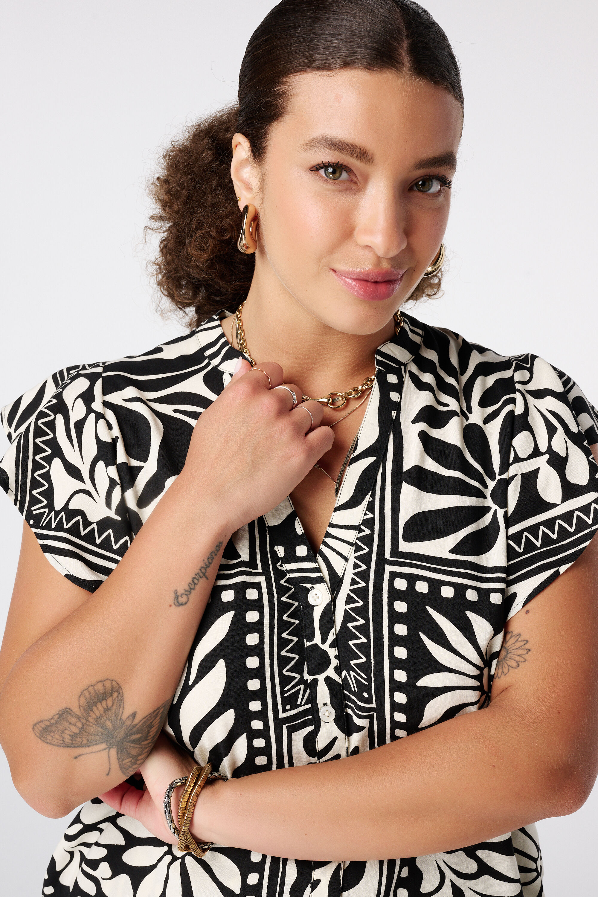 Blouse &agrave; volants image number 4