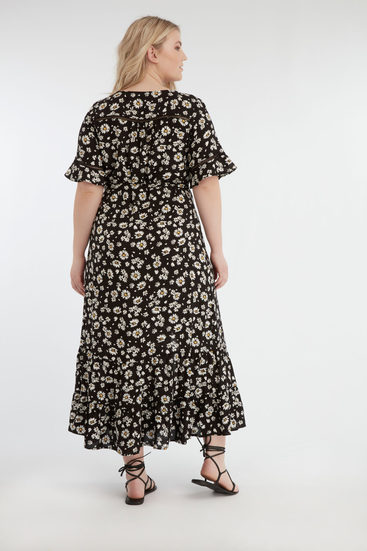 Robe maxi imprim&eacute; floral image number 5