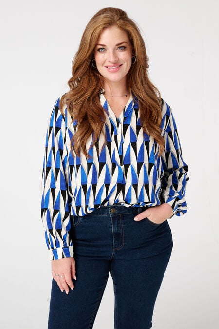 Blouse met print Blouse met print