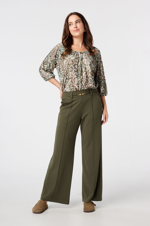 Blouse met print image number 5