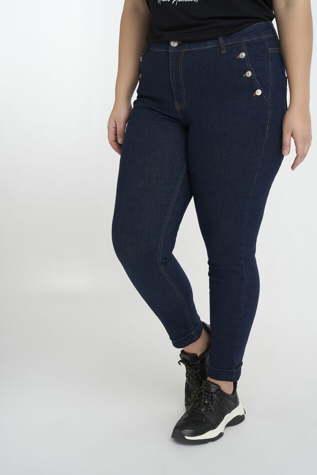 Jeans met knopendetail image number 4