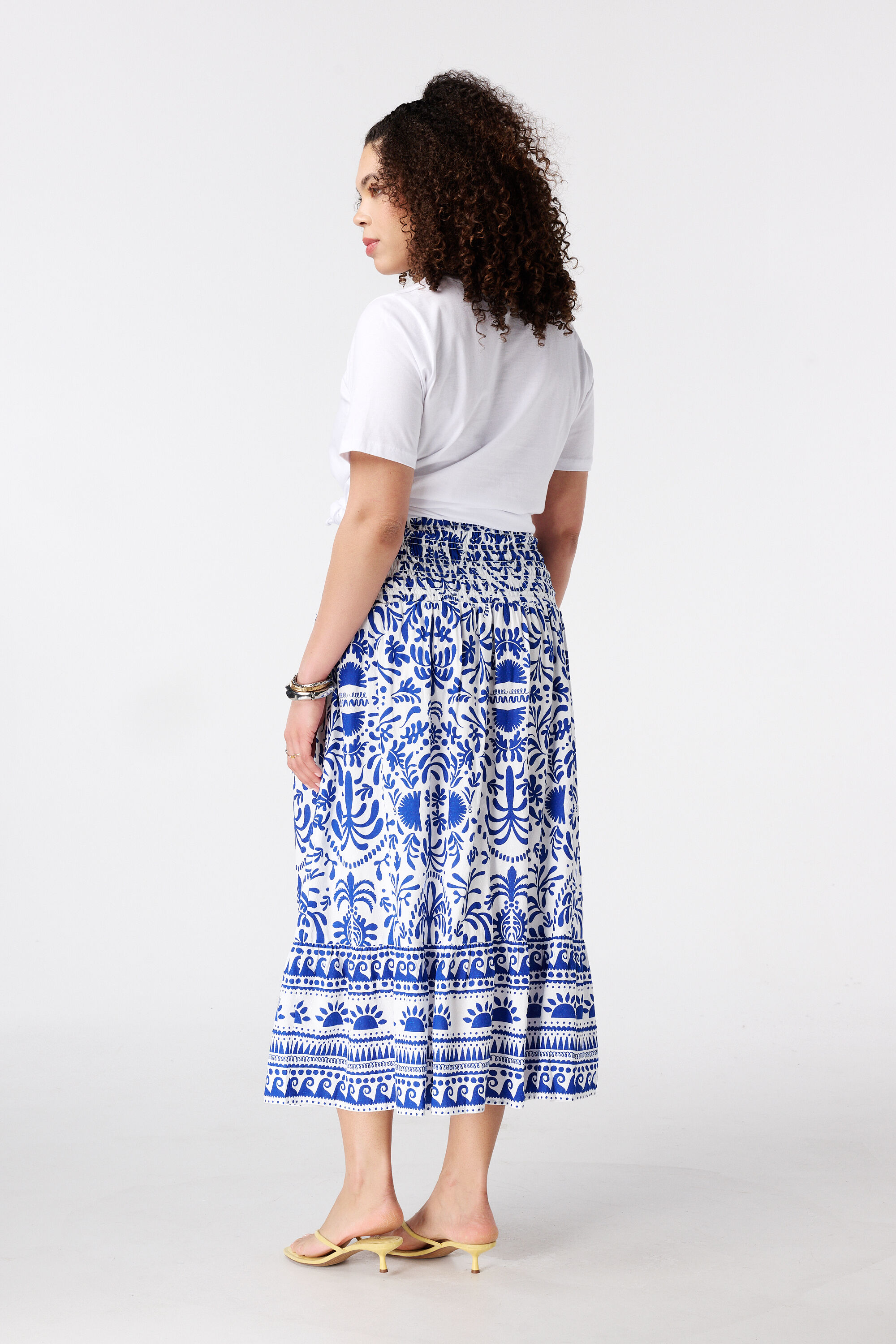 Maxi rok met print image number 3