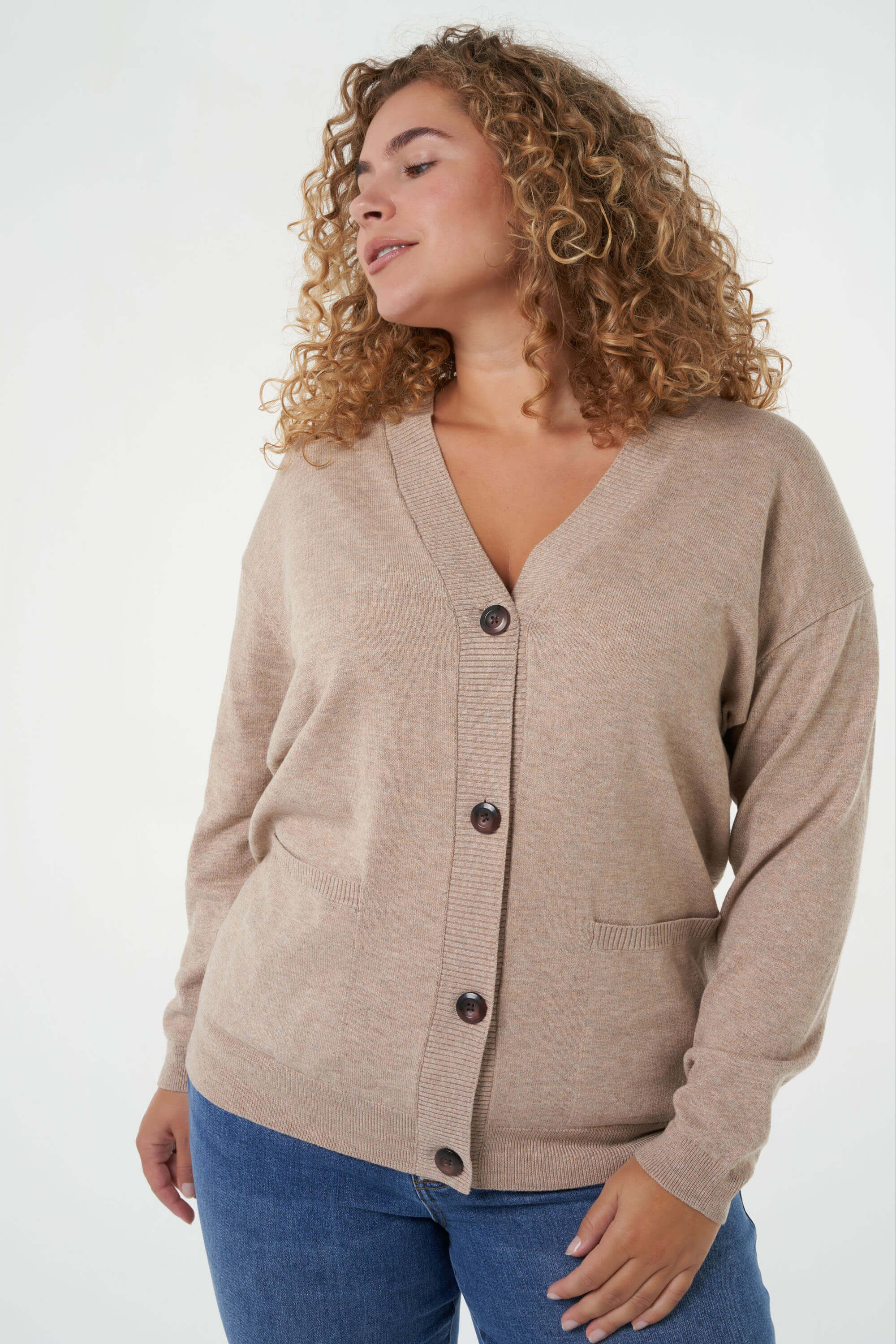 Gilet en maille a bouton deals