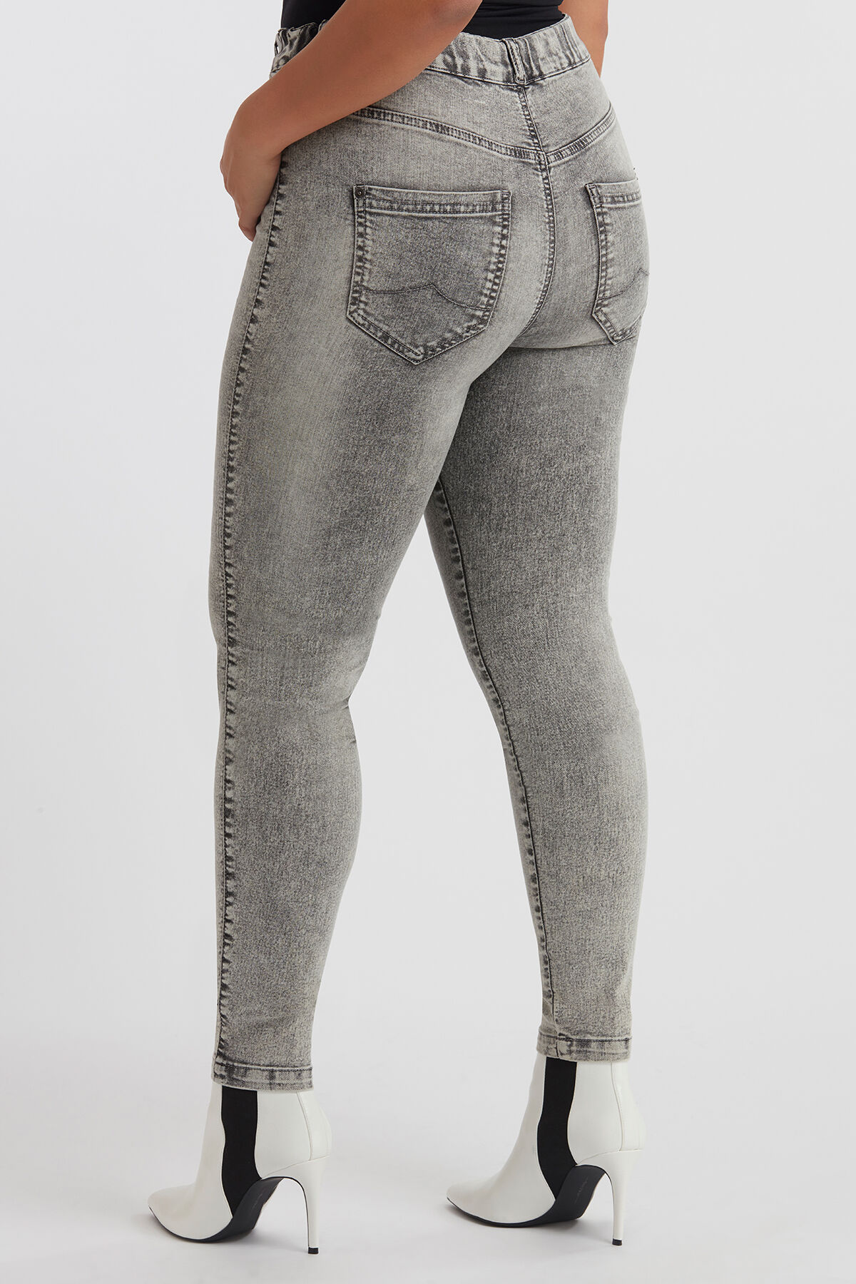 Slim fit tregging POPPY image number 3