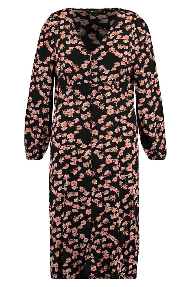 Midi jurk met print image number 2