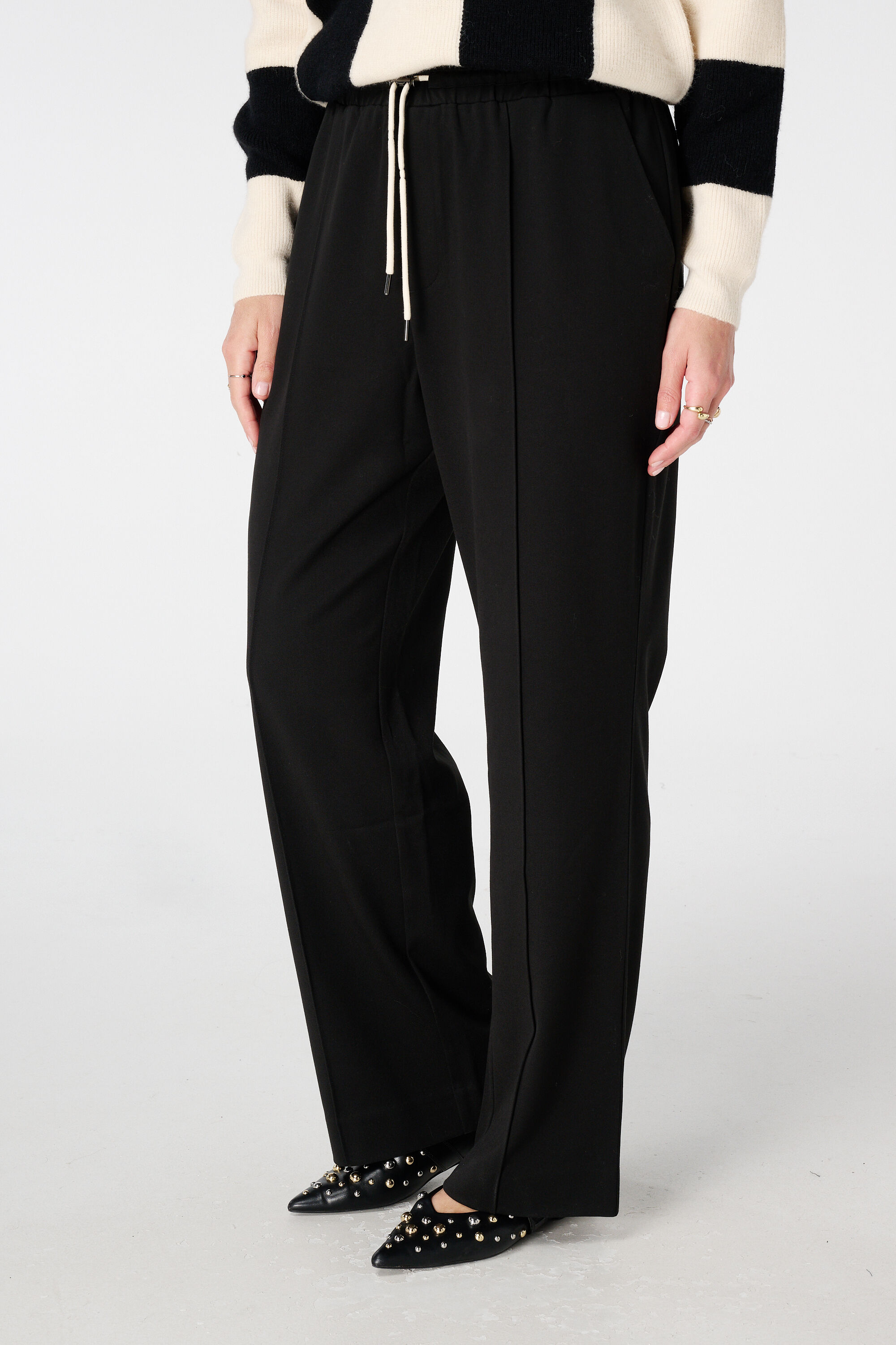 Rechte pantalon met drawstring image number 5