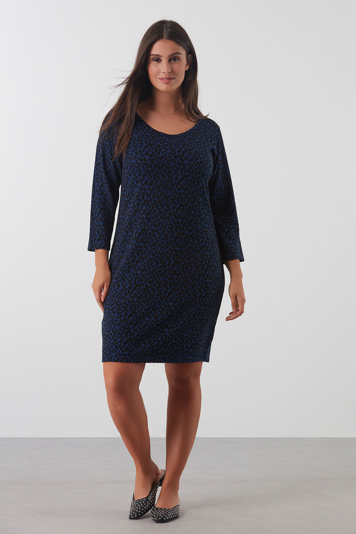 Jurk met all-over print image number 0