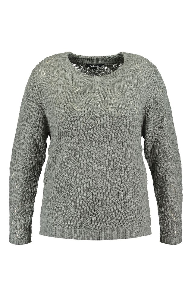 Pull-over pointelle image number 1