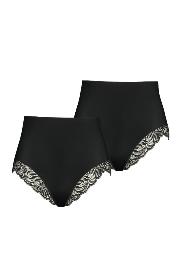 Hoge taille slips 2-pack image number 1