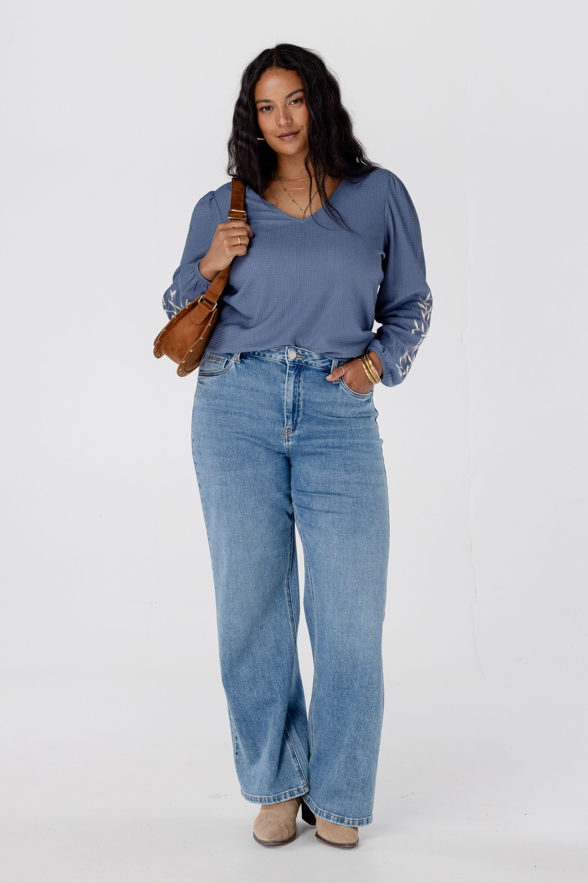 Top met borduursel image number 6