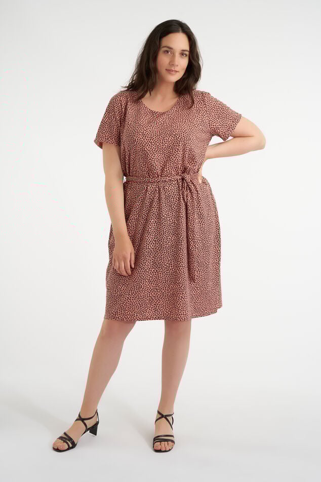 Jurk met strikceintuur image number 6